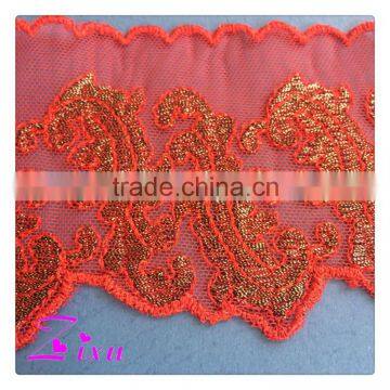 Nantong Used for Lady Mesh Net Lace Fabric photo-3