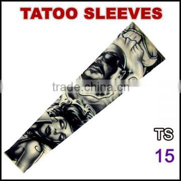 92% nylon and 8% spandex customized logo tattoo sleeves TS 15 japanese tattoo sleeve