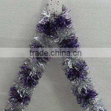 Striped Tinsel Garland