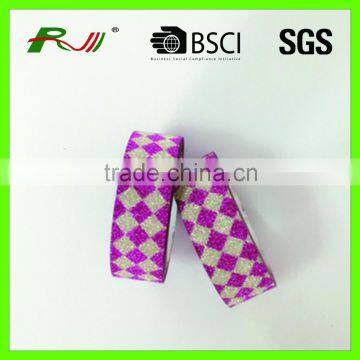 Decorative Glitter Washi Masking Tape for Scrapbooking and DIY Crafts photo-2