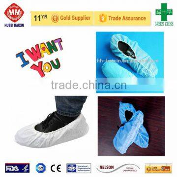 2015 Disposable plastic rain shoe covers