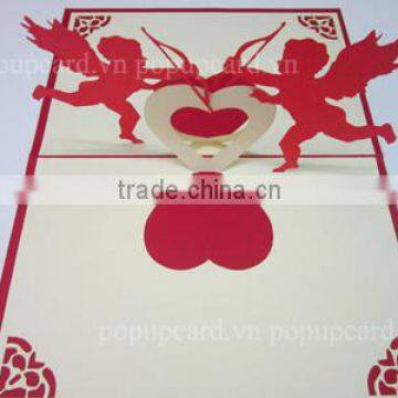 Cupid 3d Pop up Greeting Card photo-2