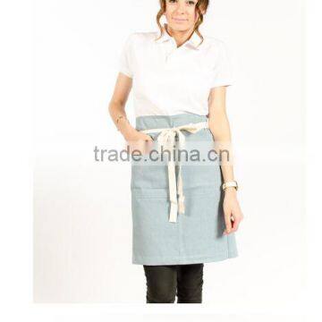 Hign Quality Ladies Denim Waist Apron for waiter