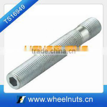 double thread flange studs