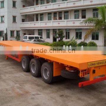 Huajing flatbed/container semitrailer with high quality