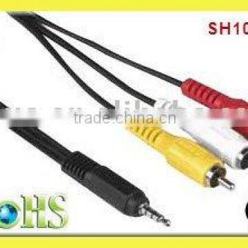 3.5mm(4poles/4conductors) plug Cable