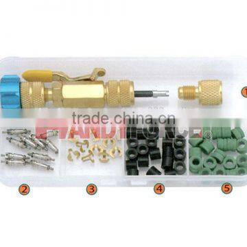 Valve Core Remover/Installer Kit, Air Condition Service Tools of Auto Repair Tools