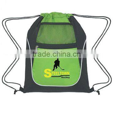 Drawstring Sports Pack With Dual Pockets