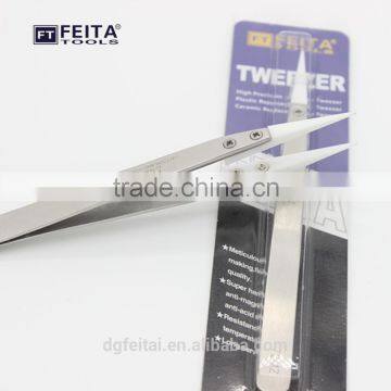 Dongguan 72mz Heat Resistant Ceramic Tip Tweezers With Black & White Tips photo-3