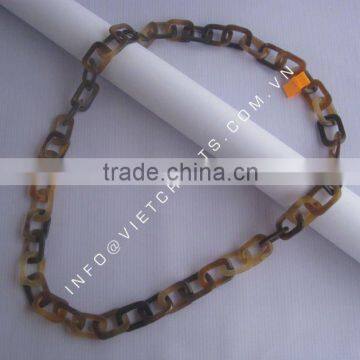Buffalo horn necklace