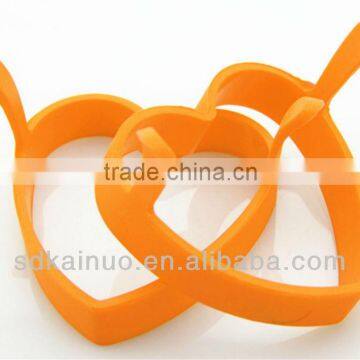 heart shaped silicone fried egg shape ring