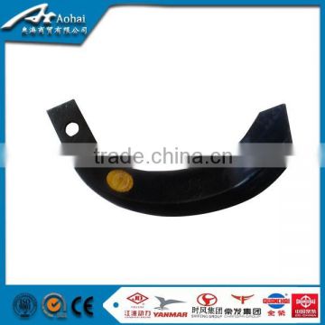 rotary tiller blade for garden cultivator and spare parts of tiller