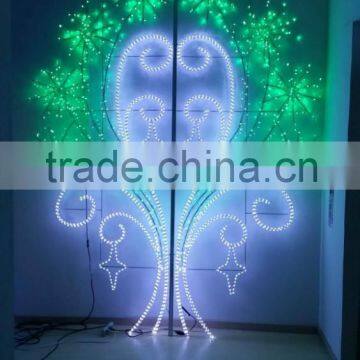 2016 Outdoor Star Pole Street Motif/xmas Decoration Led Motif Light For Pole Quality Choice photo-5