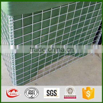 Green Polypropylene geotextile hesco bastion 0.61mx0.61m