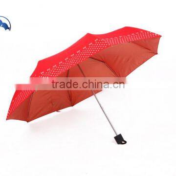 Hot Sell Ultra Light Aluminium Portable Personal Brand Parasol Fold Umbrella, Sun Umbrella photo-2