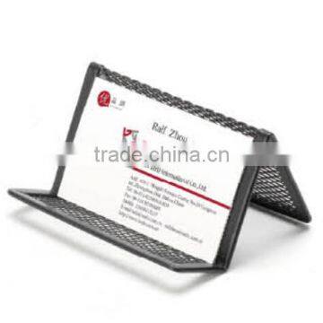 B8902 high quality metal mesh business card holder