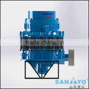 Hot sale small cone crusher for quartz with 100-150t/h capacity