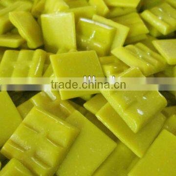 10mm yellow Smalto glass mosaic hobby craft kit