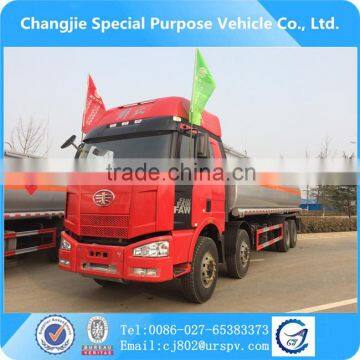 FAW J6 8x4 oil tanker truck