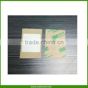 40x25mm Square 3m adhasive rfid sticker 125khz