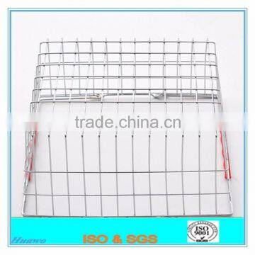 high quality galvanized metal supermarket shopping basket