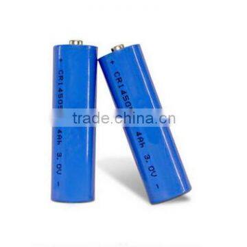 CR14505 1500mAh LiMnO2 Battery 3V Lithium dry battery