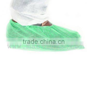 Green Hospital Non Woven Shoe Covers