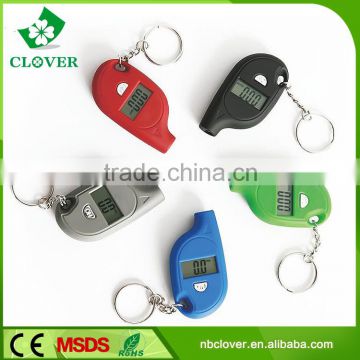 With keychain car diagnostic tool digital tire pressure gauge