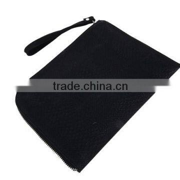 OEM PU clutch bag Alligator pattern lady handbag debossed LOGO