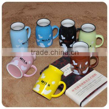 sublimation printing big ceramic milk mug