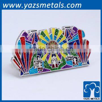 YAZS Metals 2015 high quality custom badge embroidery