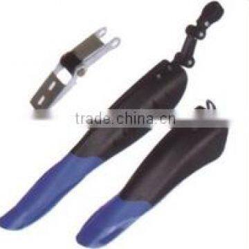 good quality factory price plastic bicycle mudguard fashionable blue bicycle mudguard