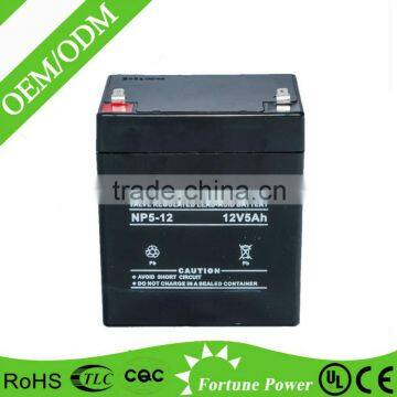 rechargeable lead acid hot sale smf 12v5ah motorcycle battery