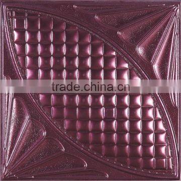3D Leather Carved Interior Wall Decorative Covering Panel