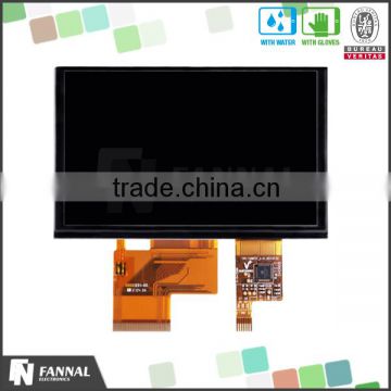 5 Inch LCD wall mounted Touch Screen Panel PC for shoping mall