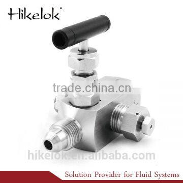 ss316 pressure gauge needle valve