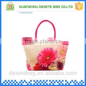 Beautiful colorful canvas wholesale beach bags