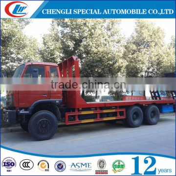 Tri-axle 20 Feet Container Trailer,40ft Flat Bed Trailer,40ft Flatbed Semi Trailers For Sale