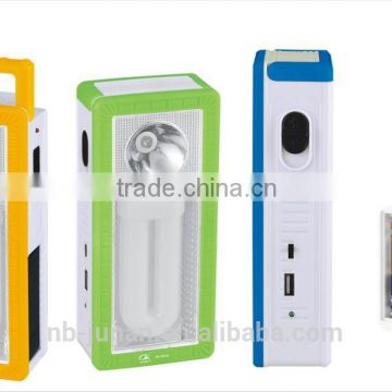 JA-1903A multi-functional solar led emergency light with PC tube