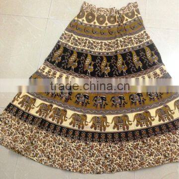 New collection beautiful Wrap on cotton Skirt best price best variety