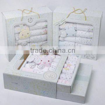 Luxury Gift Packaging Funny New Born Baby Clothes Box photo-3