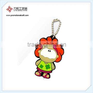 Lovely Cartoon Figure Led Keychain Key Cover