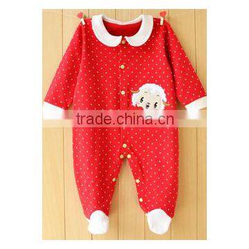 2016 Cute Animal Baby Romper With Foot Cover Long Sleeve Baby Clothes photo-3