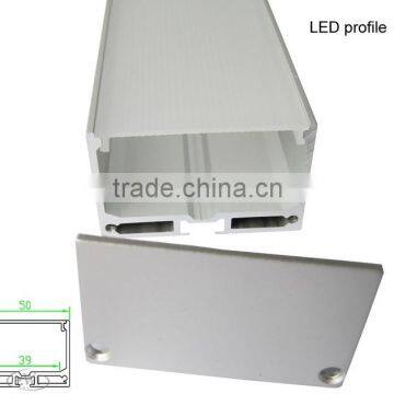 2015 Factory quality customized length aluminium led profile for ceiling