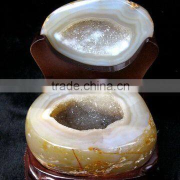 decoration supply type agate cornucopia crystal rock stone for sale