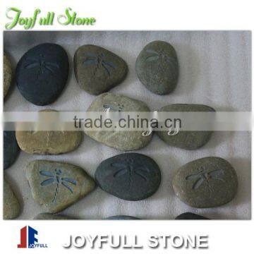 Engraved Tree Pebble Stones photo-2