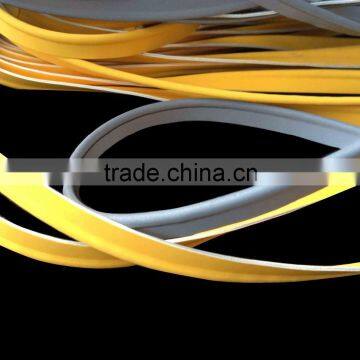 Yellow Reflective Piping in PU Material