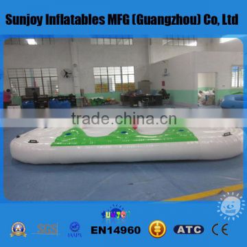 Factory Price PVC Inflatable Water Island Floating Bed Canteen