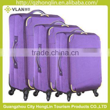 beautiful aluminum trolley handle luggage spinner luggage