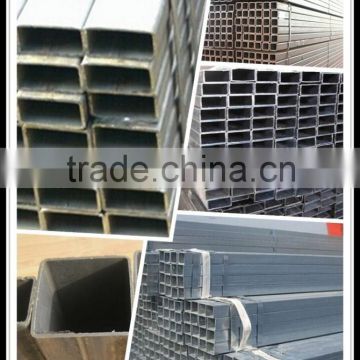 ERW carbon hot roll A500 Steel Structural rectangular Tube